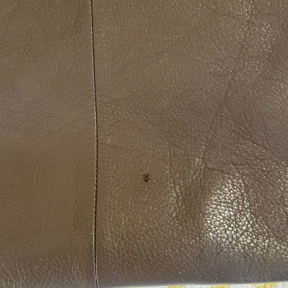 Leather Coach Purse Tote with strap Mink Color - Picture 6 of 7